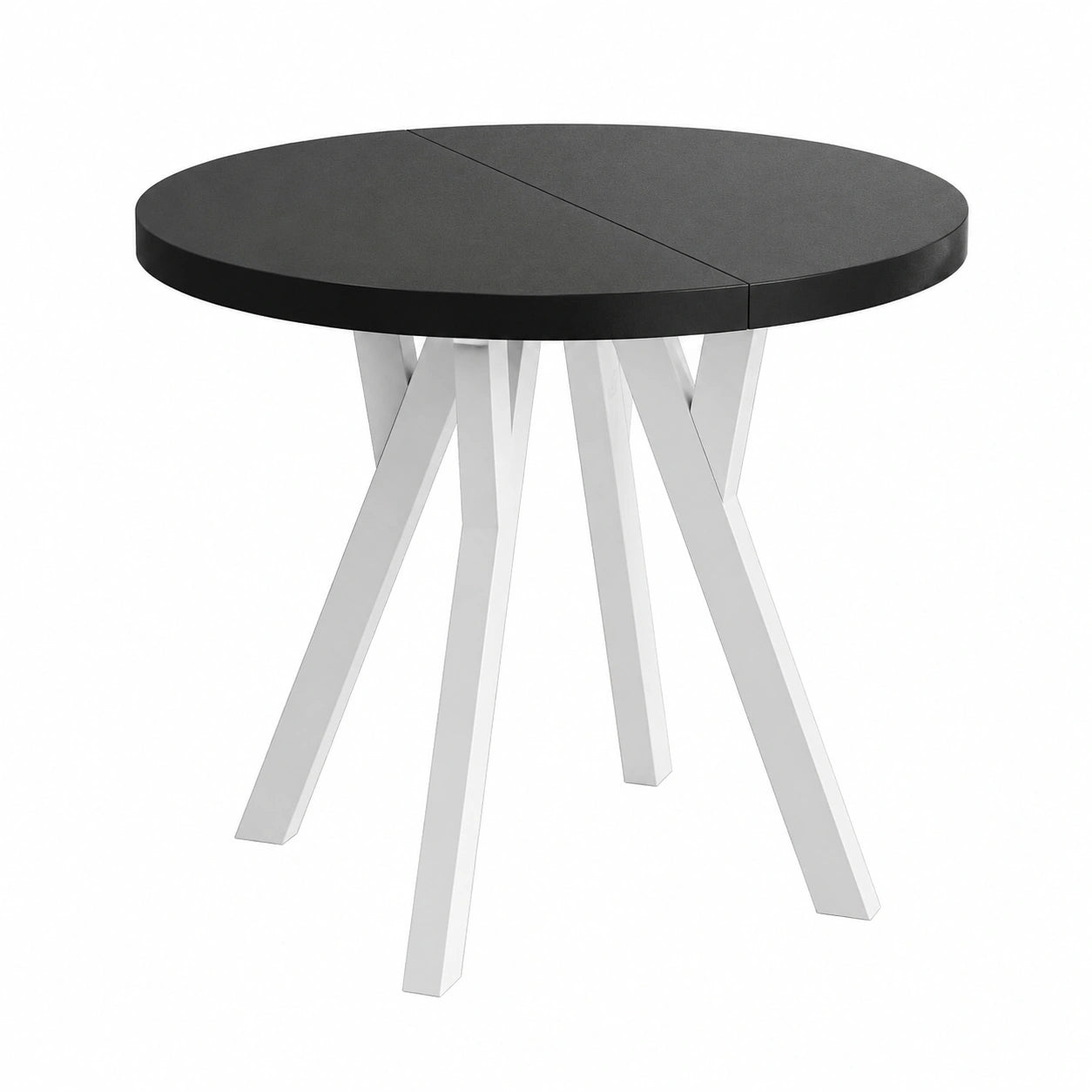 Esstisch – 200 cm, ausziehbar, Schwarz