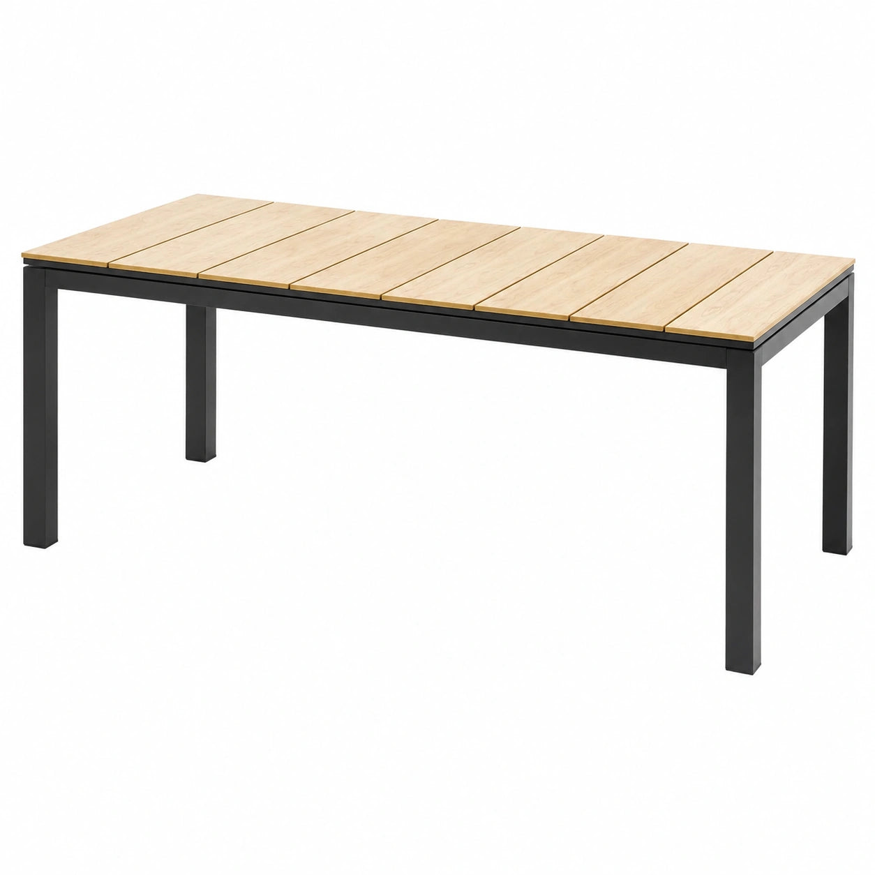 Gartentisch – 300 cm, ausziehbar, aus Aluminium
