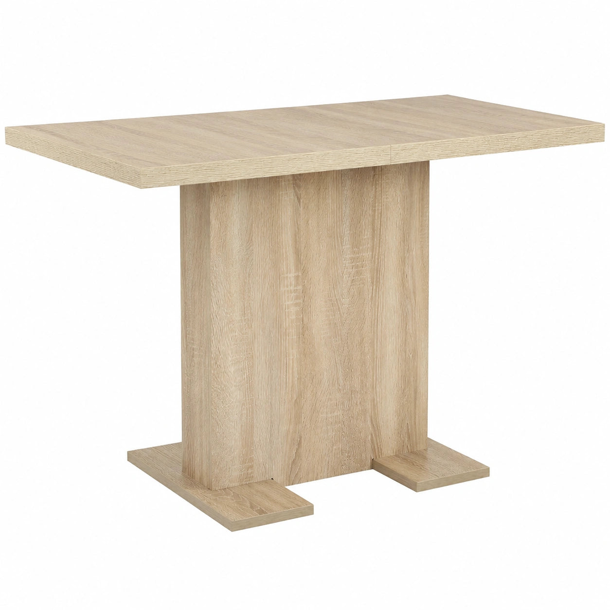 Tisch – 150 × 69 × 76 cm, ausziehbar, aus Eichenholz, Sonoma-Eiche