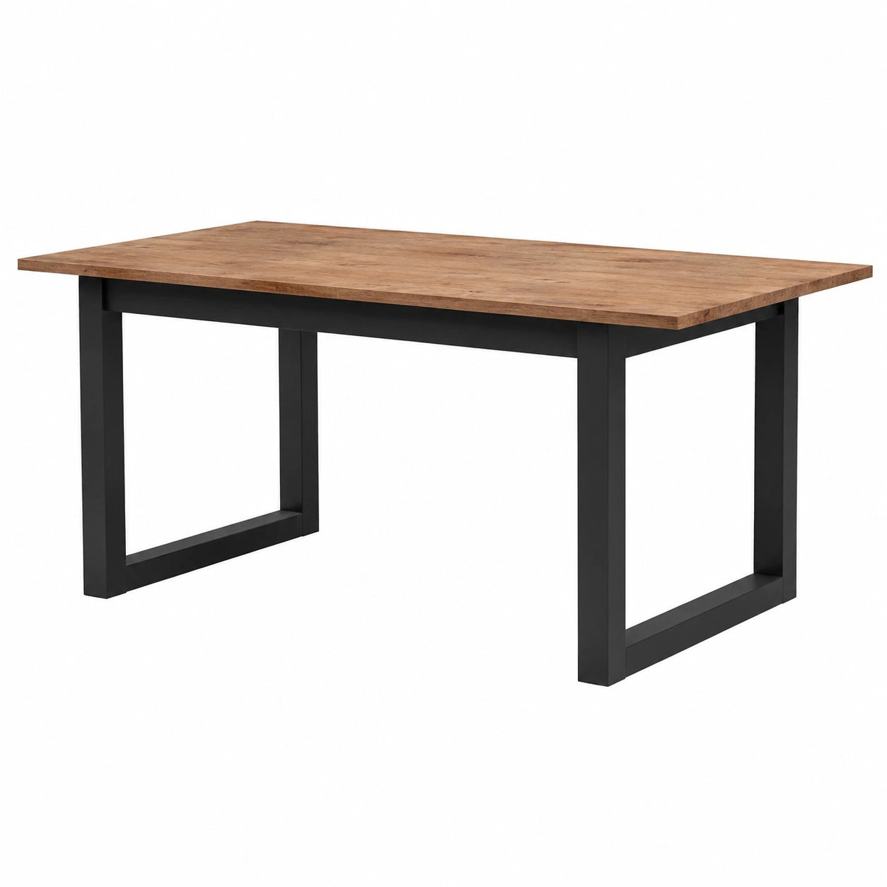 Esstisch – 120 × 75 × 80 cm, Industriestil, ausziehbar, Anthrazit, für Esszimmer
