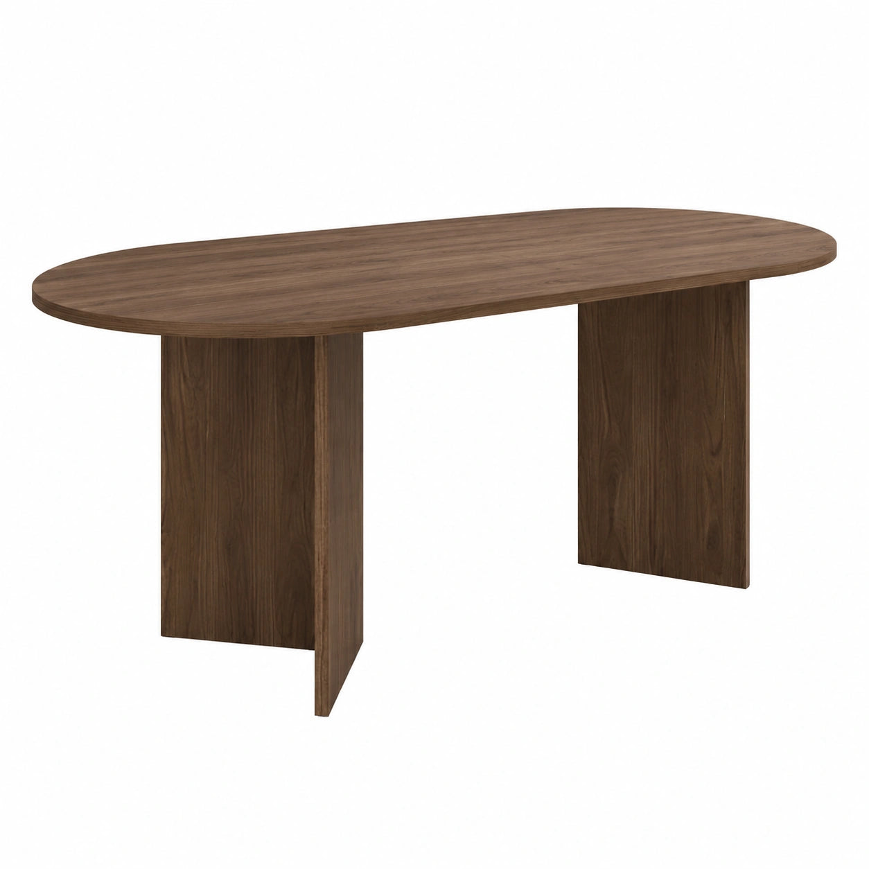 Tisch – rechteckige Form, aus Eichenholz, für Esszimmer